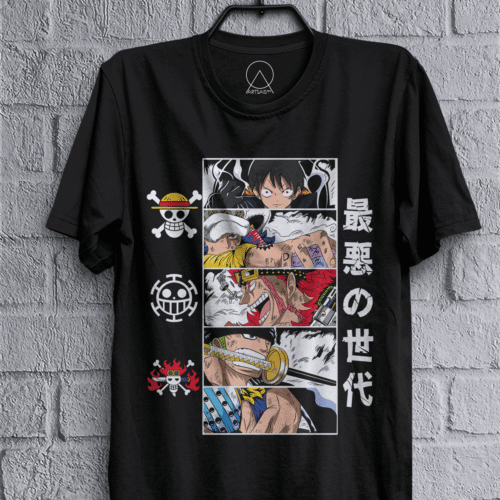 camiseta anime one piece