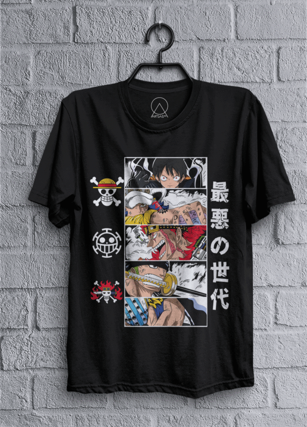 camiseta anime one piece